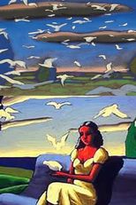 A Jovem e as Nuvens (La jeune fille et les nuages)