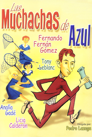Poster 2 de Filme Las Muchachas de Azul (1957)