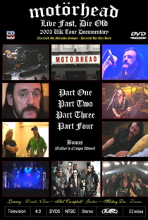 Motörhead: Live Fast, Die Old - Poster / Capa / Cartaz - Oficial 1