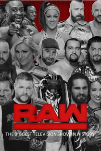 WWE Raw - Poster / Capa / Cartaz - Oficial 2