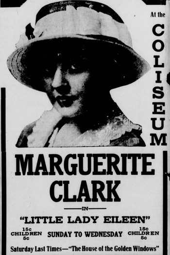 Poster de Filme Little Lady Eileen (1916)