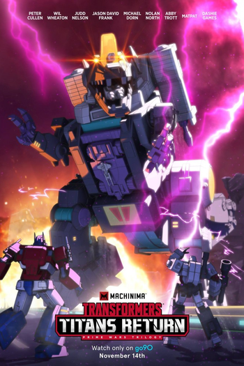 Poster de Franquia Transformers: Titans Return (2017)