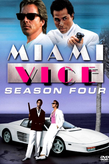 Poster de Série Miami Vice (4ª Temporada) (1987)