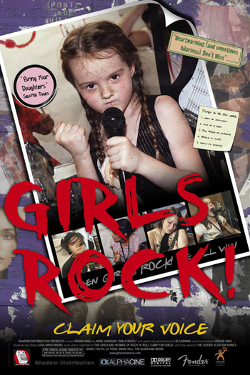 Poster de Filme Girls Rock! (2008)