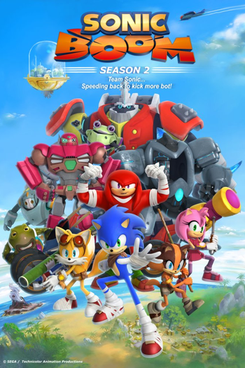 Poster de Série Sonic Boom (2ª Temporada) (2016)
