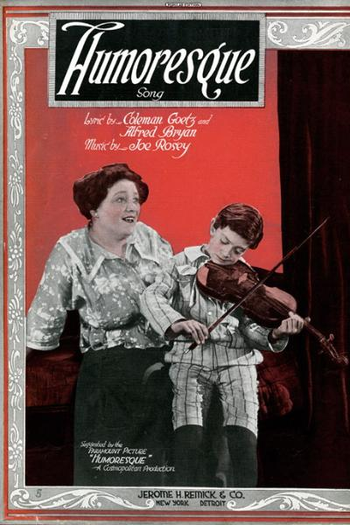 Poster de Filme Humoresque (1920)