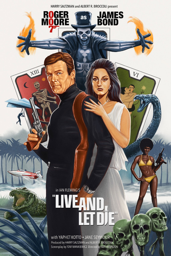  de Filme Com 007 Viva e Deixe Morrer (1973)
