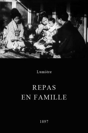 Poster de Curta Repas en famille (1897)