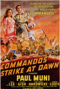 Os Comandos Atacam de Madrugada - Poster / Capa / Cartaz - Oficial 1