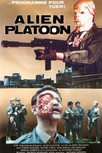 Poster de Filme Alien Platoon (1992)
