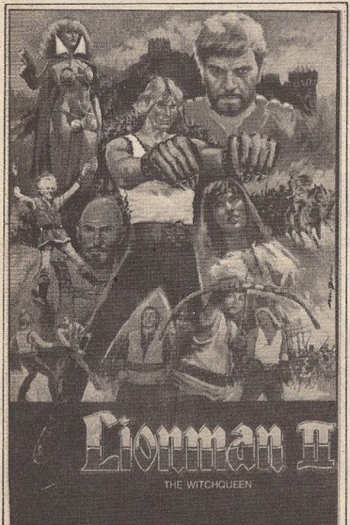 Poster de Filme Lionman II: The Witchqueen (1979)