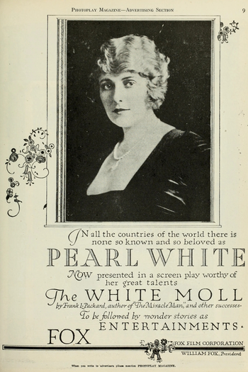 Poster de Filme The White Moll (1920)