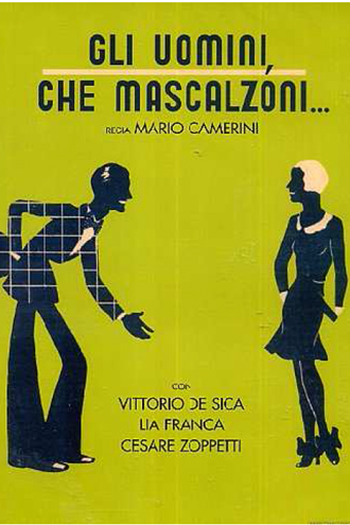 Poster de Filme Os Homens, que Sem-Vergonhas!  (1932)
