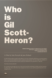 Who Is Gil Scott-Heron? - Poster / Capa / Cartaz - Oficial 1