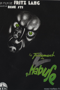 O Testamento do Dr. Mabuse - Poster / Capa / Cartaz - Oficial 7