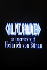Call Me Rawhead: An Interview with Heinrich von Bünau (Call Me Rawhead: An Interview with Heinrich von Bünau)