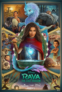 Raya e o Último Dragão - Poster / Capa / Cartaz - Oficial 4