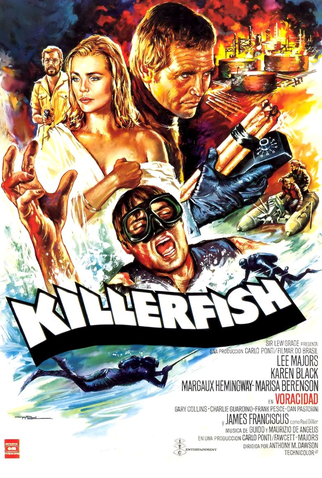 Poster 2 de Filme O Peixe Assassino (1979)