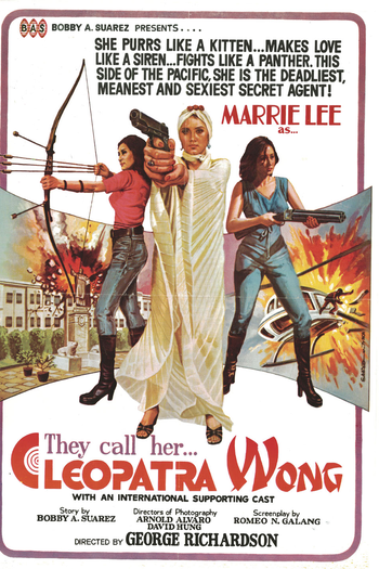 Poster de Filme Cleopatra Wong (1978)