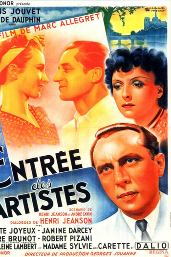  de Filme Entrée des artistes (1938)
