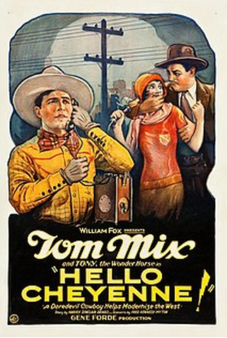 Poster 1 de Filme Olá Cheyenne! (1928)