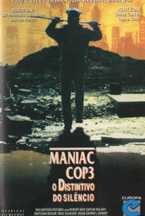 Maniac Cop 3: O Distintivo do Silêncio - Poster / Capa / Cartaz - Oficial 1