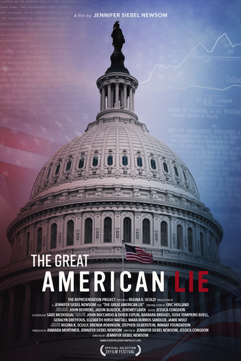 Poster de Filme The Great American Lie (2020)