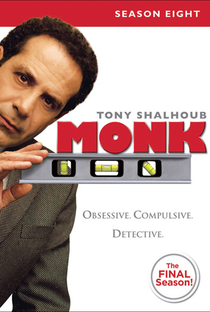 Monk: Um Detetive Diferente (8ª Temporada) - Poster / Capa / Cartaz - Oficial 1