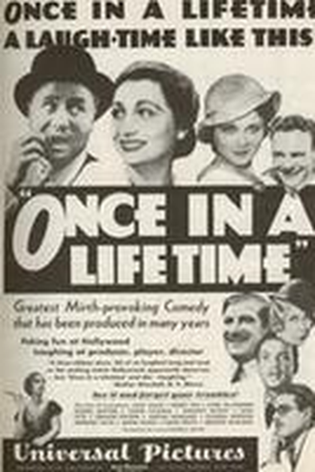 Poster de Filme Once in a Lifetime (1932)