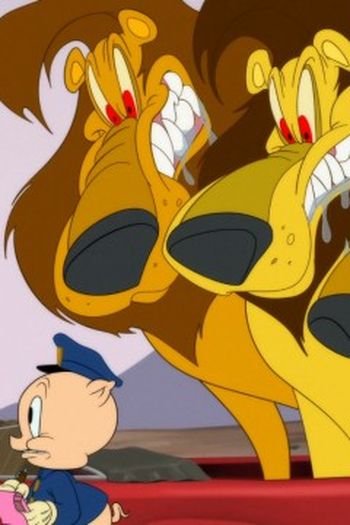 Poster de Episódio Daffy Traffic Cop Stop: Lions (2021)