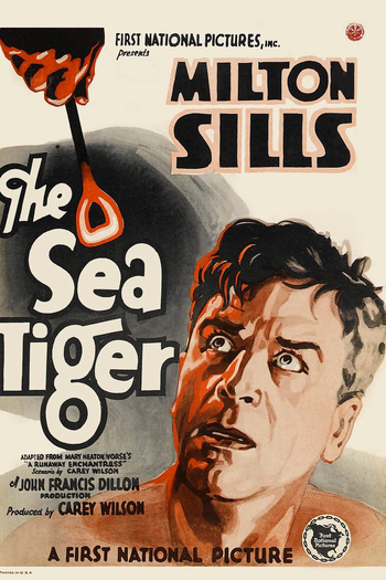 Poster de Filme O Tigre do Mar (1927)