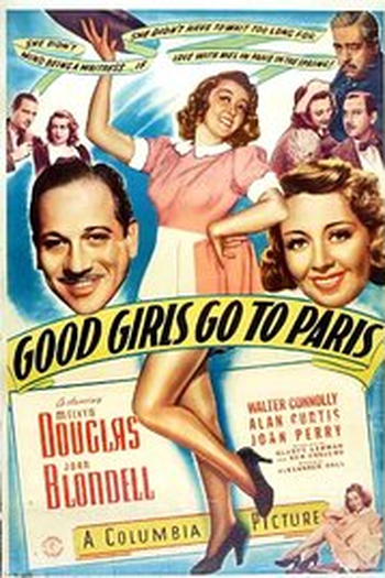 Poster de Filme Rumo a Paris, Garotas! (1939)