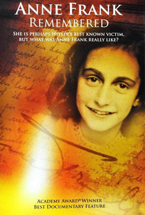 A Lembrança de Anne Frank - Poster / Capa / Cartaz - Oficial 3