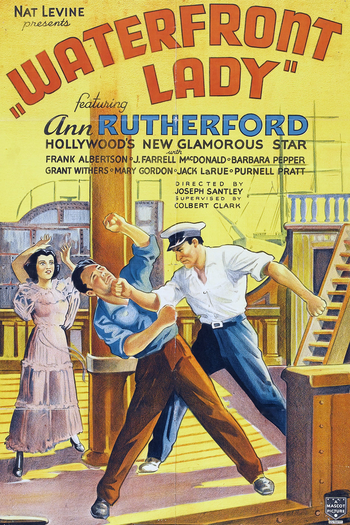 Poster de Filme Waterfront Lady (1935)