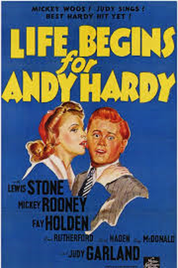 Poster de Filme Andy Hardy Cava a Vida (1941)