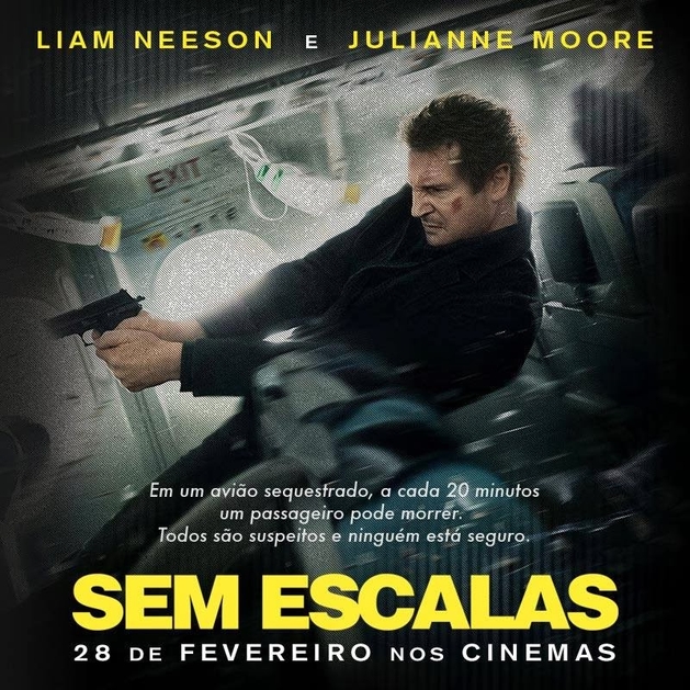 Pré-estreia: SEM ESCALAS, com Liam Neeson e Julianne Moore 