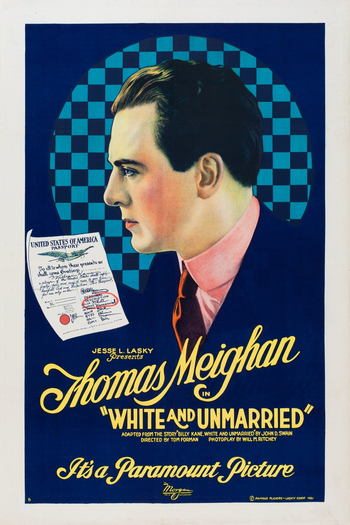 Poster de Filme White and Unmarried (1921)