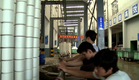 Documentary Film "Cotton Road" scene: Dye Factory