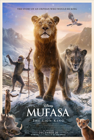 Poster 10 de Filme Mufasa: O Rei Leão (2024)