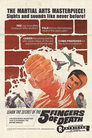  de Filme Cinco Dedos de Violência (1972)