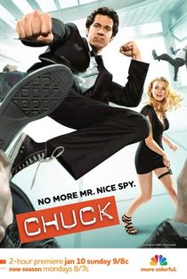 Chuck (3ª Temporada) - Poster / Capa / Cartaz - Oficial 1