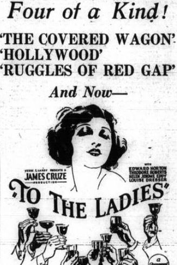 Poster de Filme To The Ladies (1923)