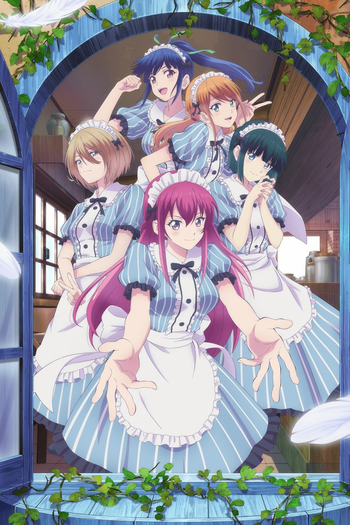 Poster de Franquia 女神のカフェテラス (2023)