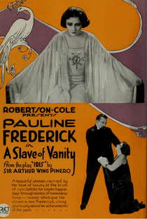A Slave of Vanity - Poster / Capa / Cartaz - Oficial 1