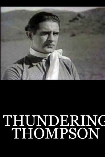 Poster de Filme Thundering Thompson (1929)