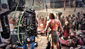 Cenário de guerra nos bastidores de “Hercules: The Thracian Wars”