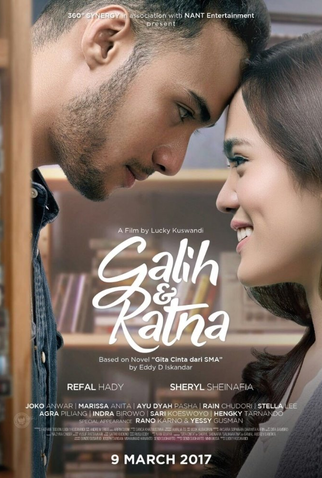 Poster 1 de Filme Galih dan Ratna (2017)