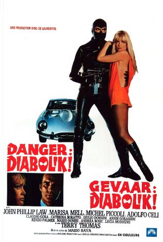 Poster 5 de Filme Perigo: Diabolik (1968)