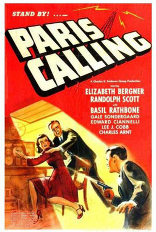 Poster 1 de Filme Paris Está Chamando (1941)