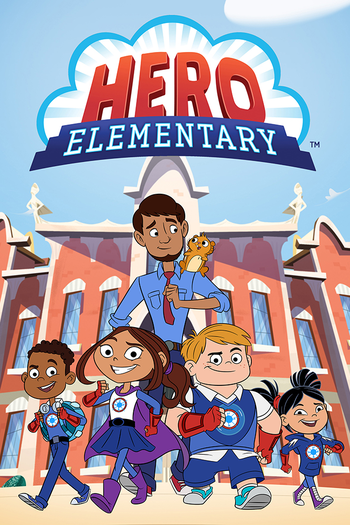 Poster de Franquia Hero Elementary (2020)